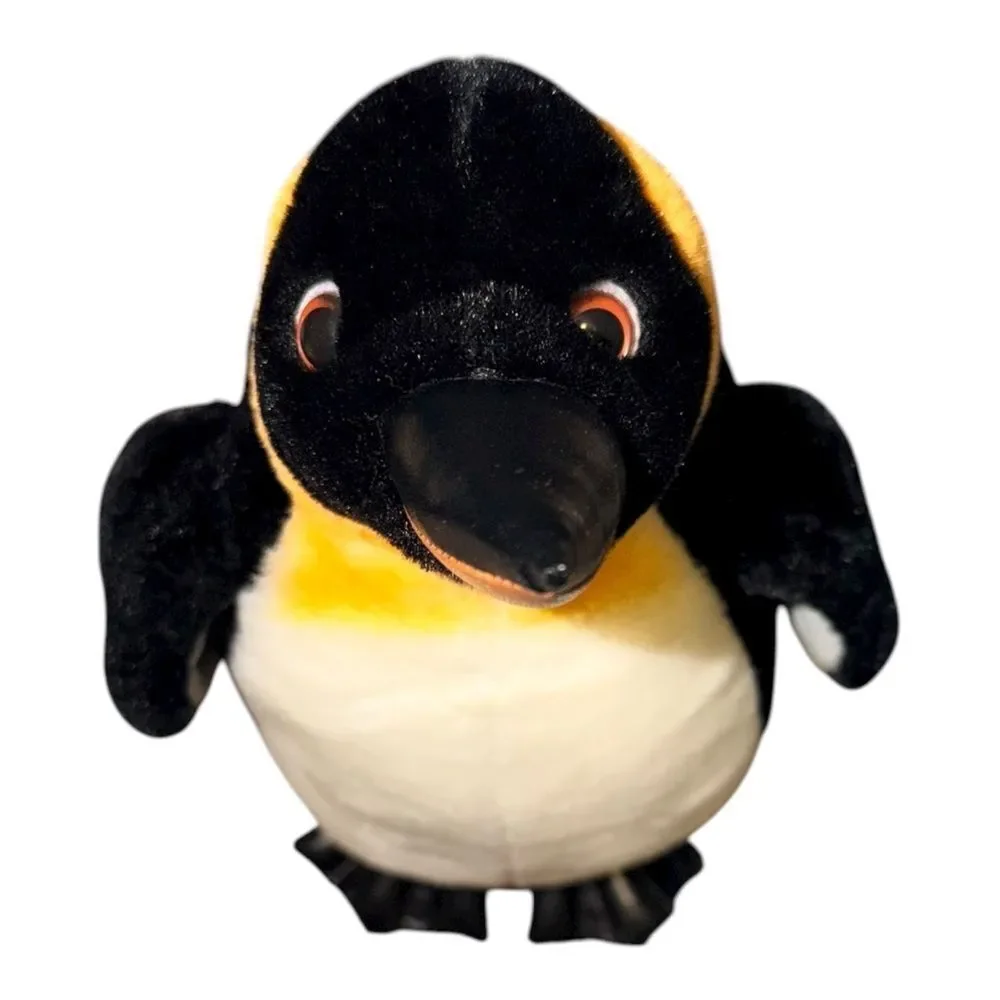 Sea World Emperor Penguin Stuffed Animal Plush Soft Black White 11